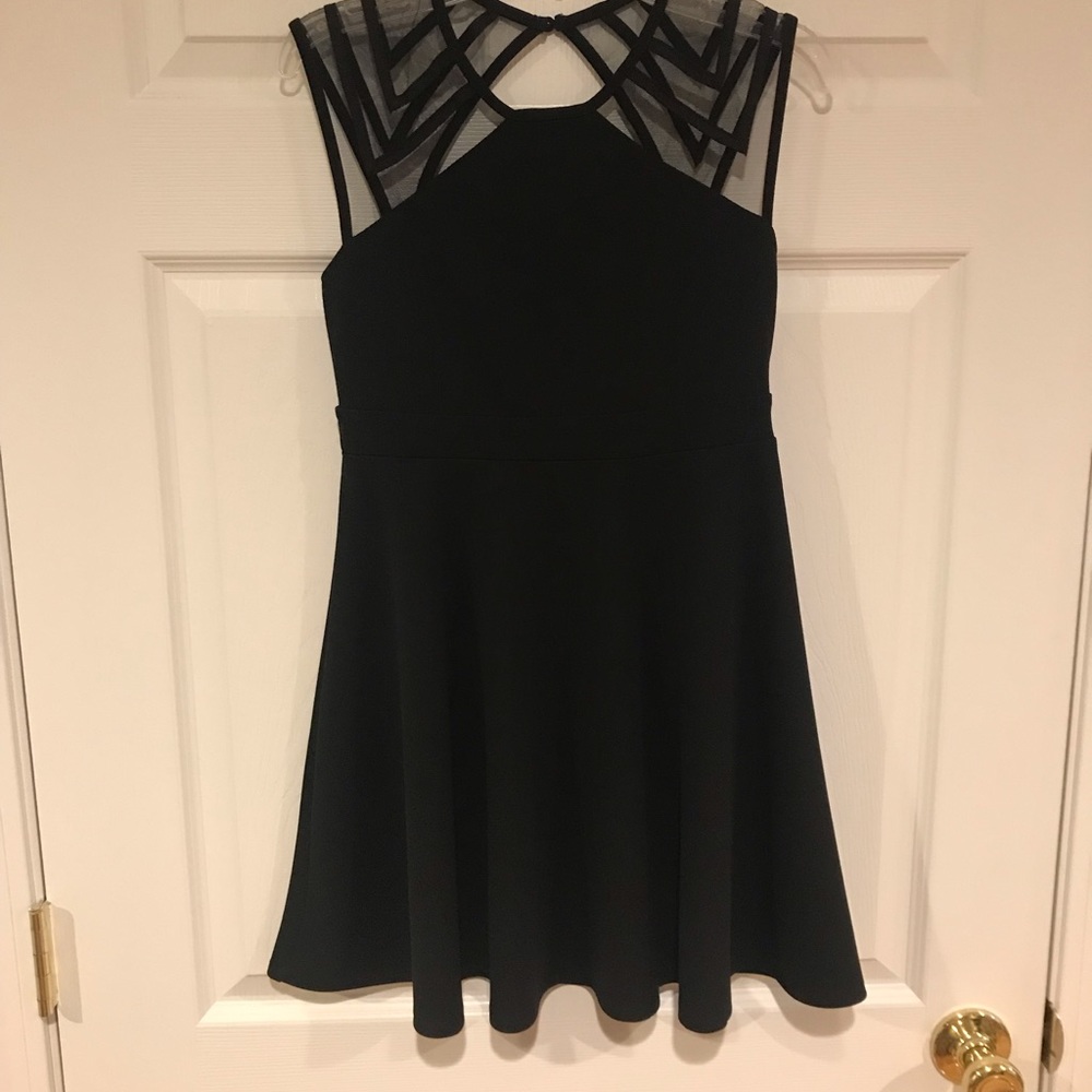 Girls Black Formal Dress